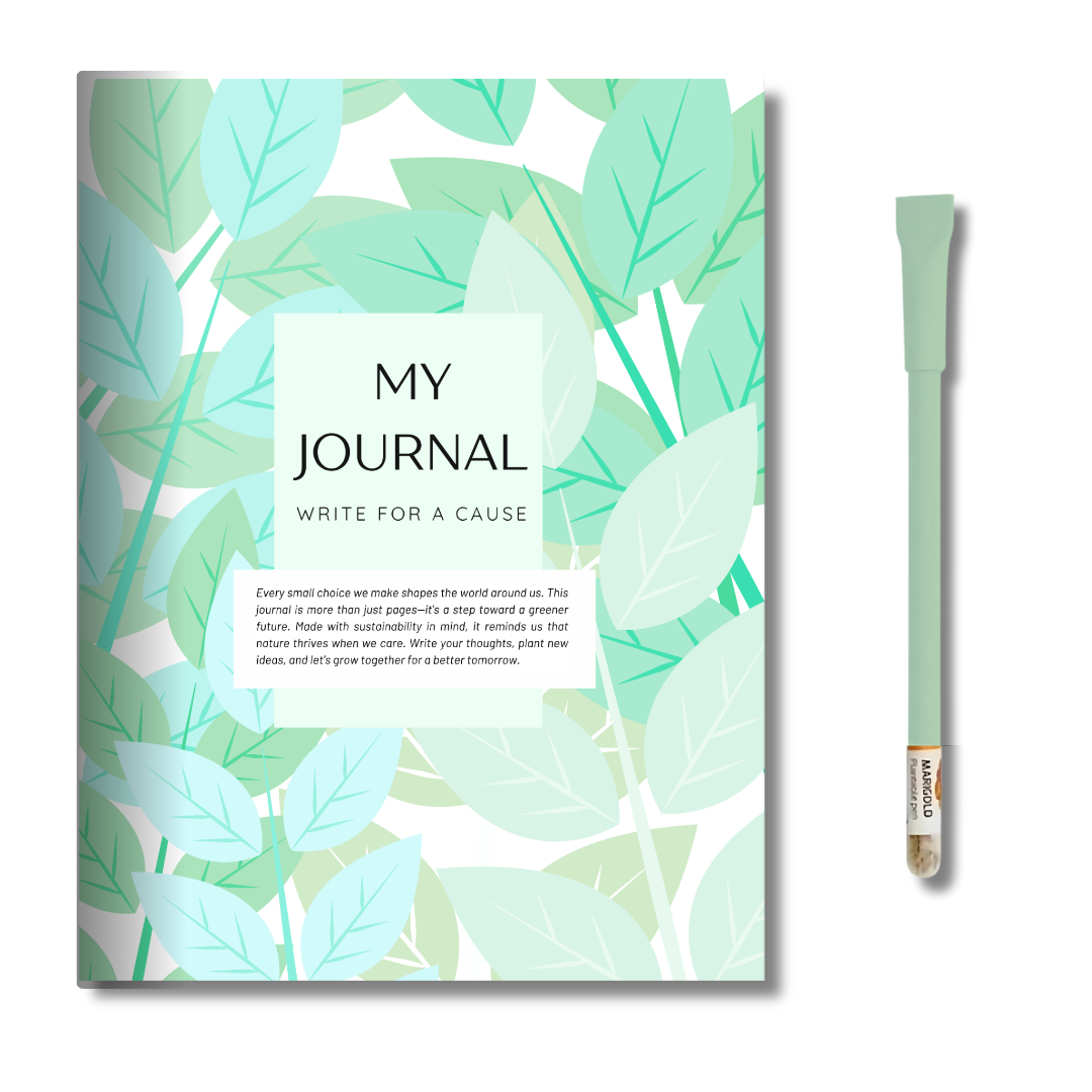 Plantable Writing Kit | Flower & Basil